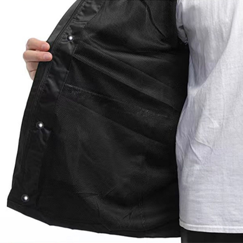 Conjunto de impermeable para adultos con diseño de rayas reflectantes súper impermeables