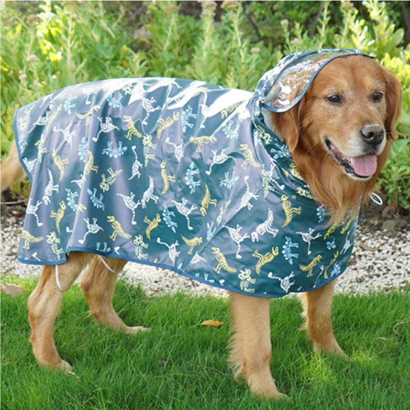 Impermeable para mascotas disponible en tamaño personalizado multicolor