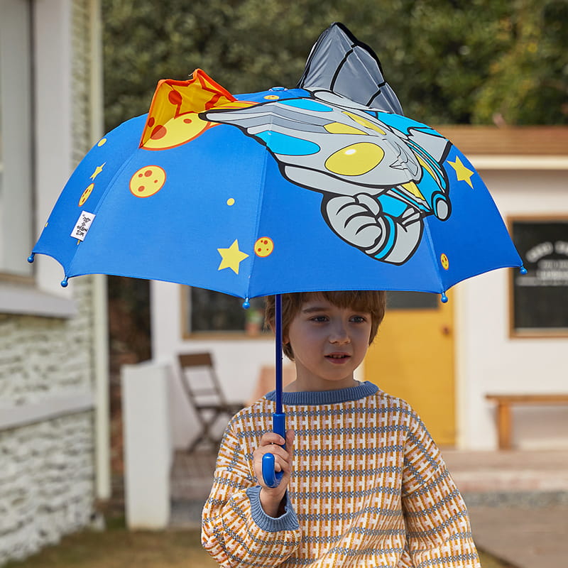 Paraguas con forma de dibujos animados en 3D, modelo de patente para niños